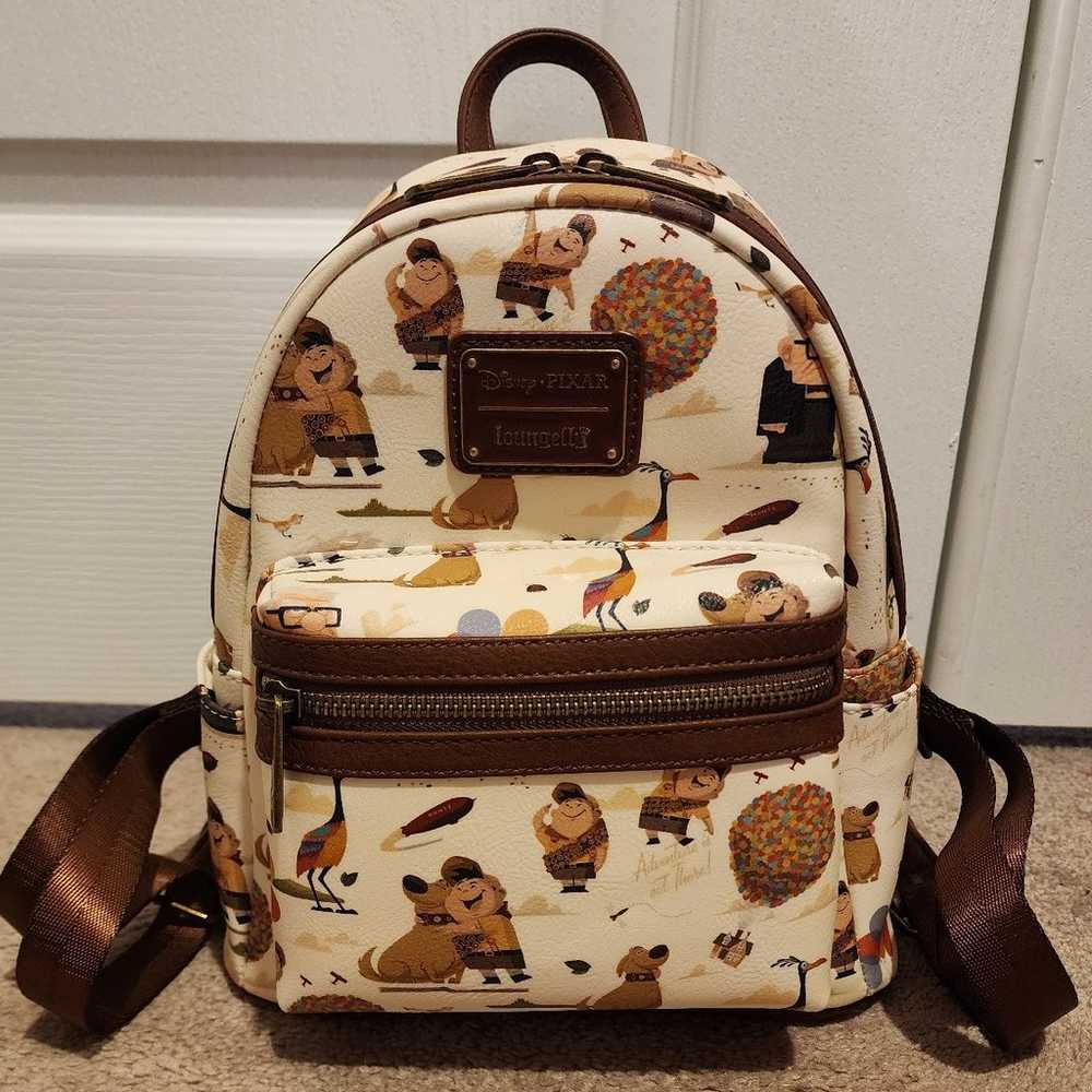 HTF Disney Pixar Loungefly Up Mini Backpack, NWOT - image 1