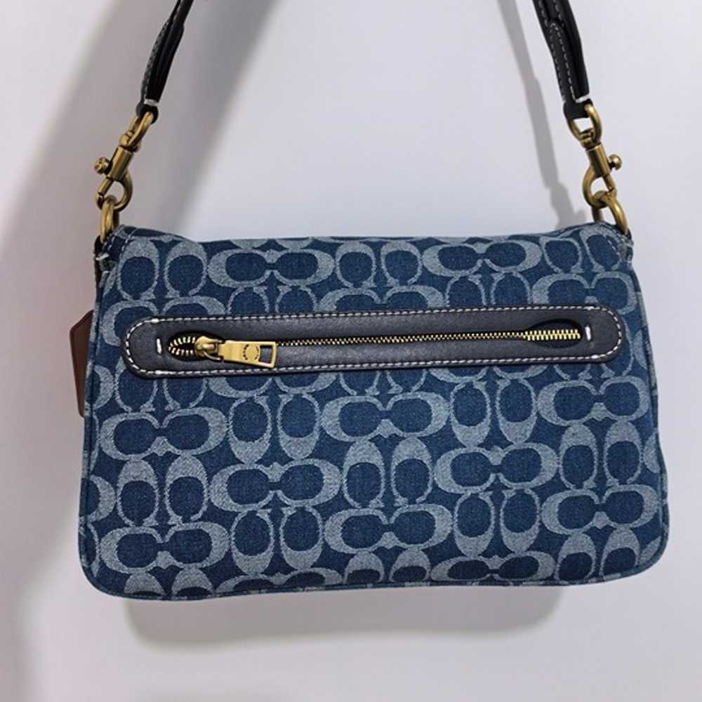 Coach Soft Tabby Shoulder Bag In Signature - image 2