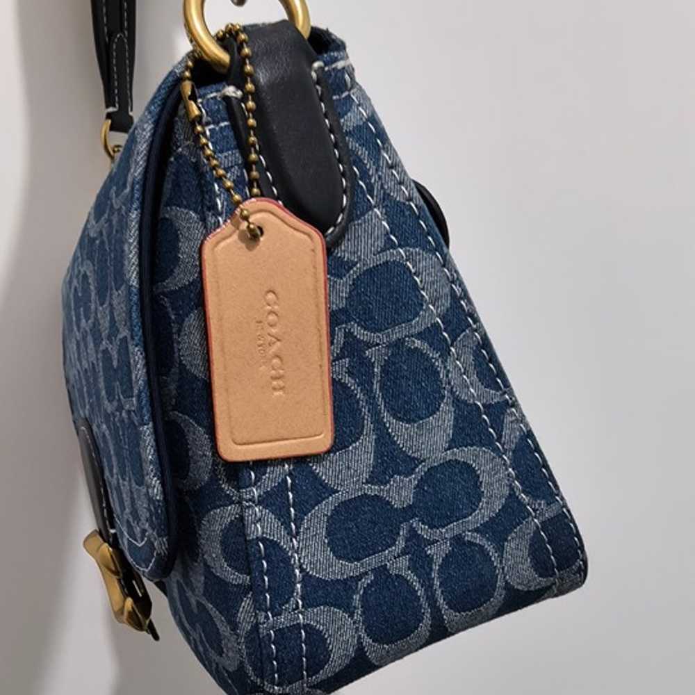 Coach Soft Tabby Shoulder Bag In Signature - image 3