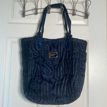 Marc Jacobs quilted nylon logo shoulder tote bag - image 1