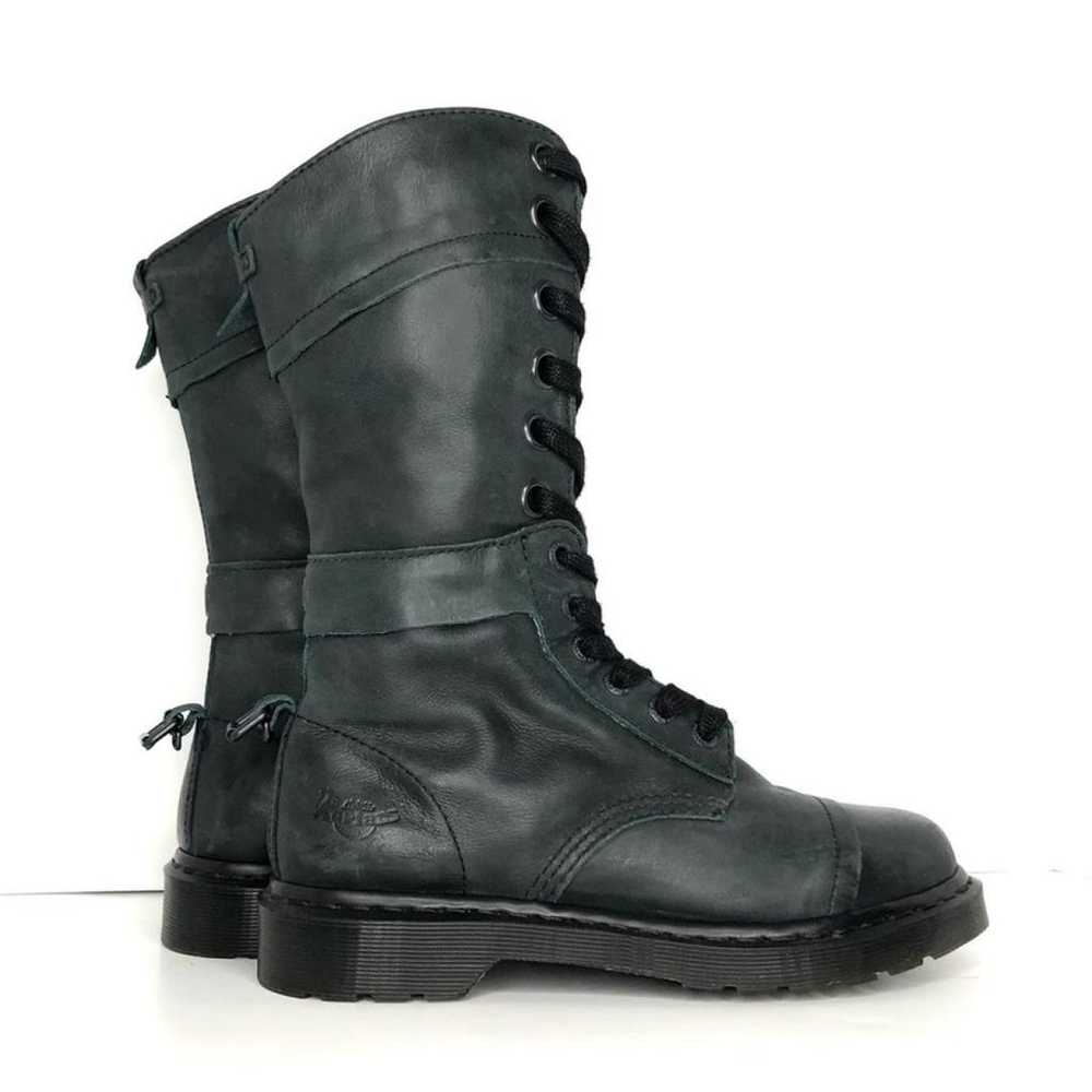 Dr. Martens Leather biker boots - image 2