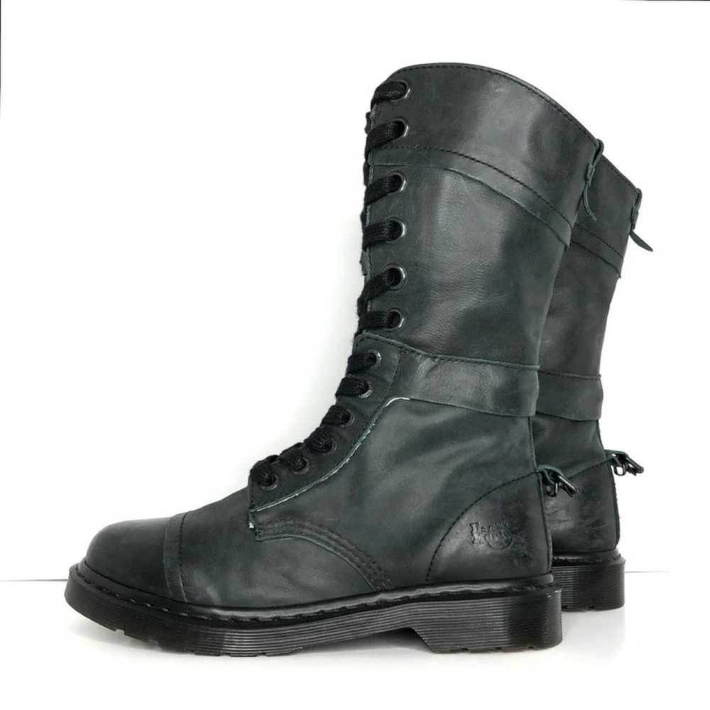 Dr. Martens Leather biker boots - image 3