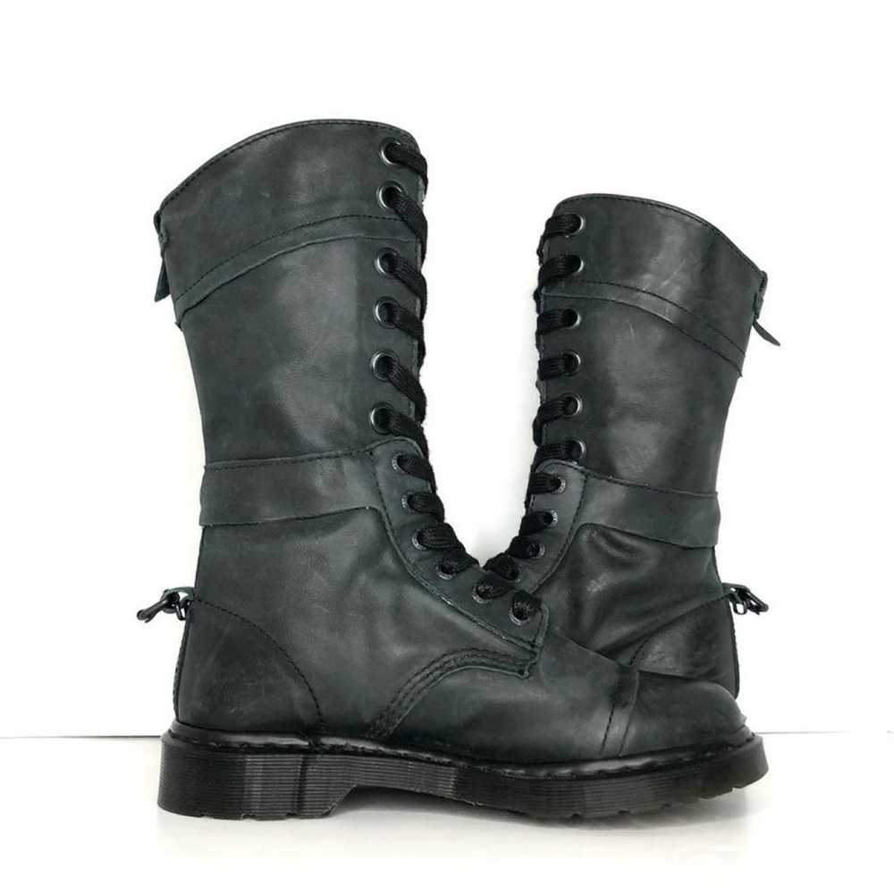 Dr. Martens Leather biker boots - image 4