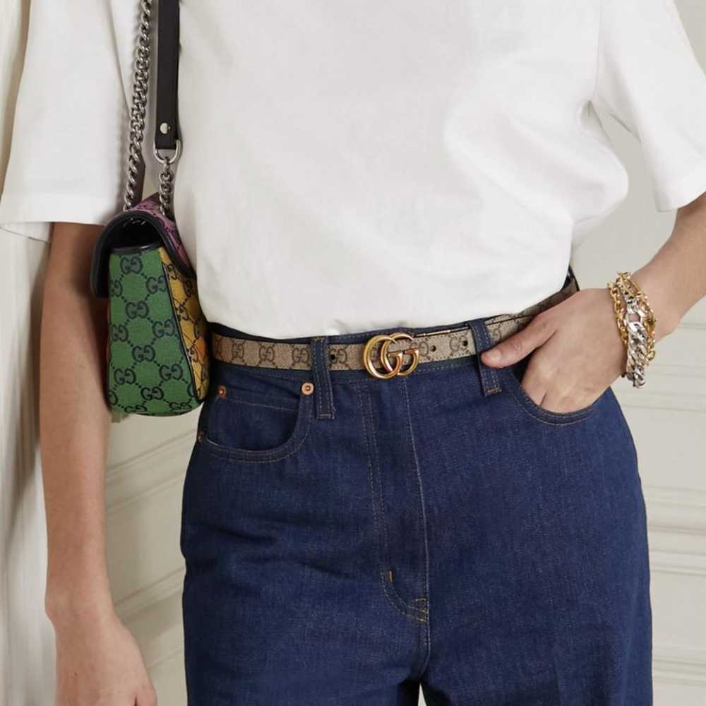 Gucci Leather belt - image 4