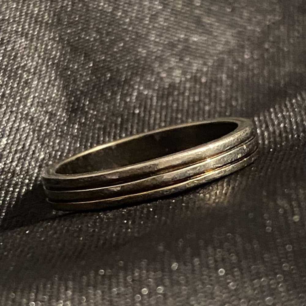 Non Signé / Unsigned Silver ring - image 3