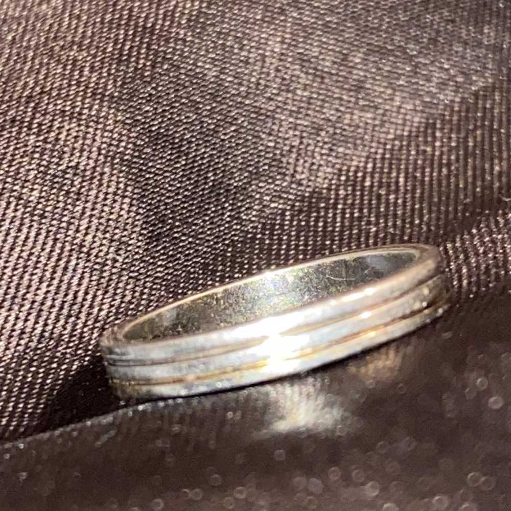 Non Signé / Unsigned Silver ring - image 4