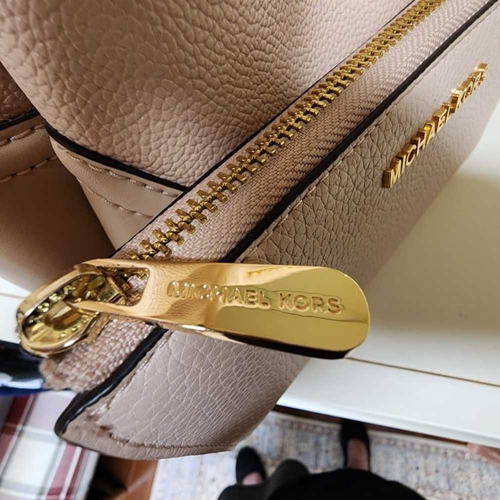 NWOT Michael Kors Nicole in Ballet Pink/Gold with… - image 10