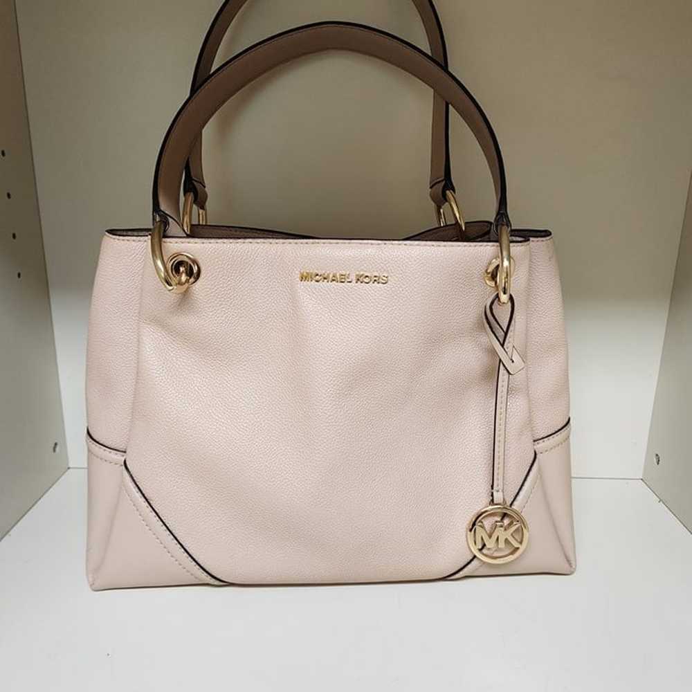 NWOT Michael Kors Nicole in Ballet Pink/Gold with… - image 2