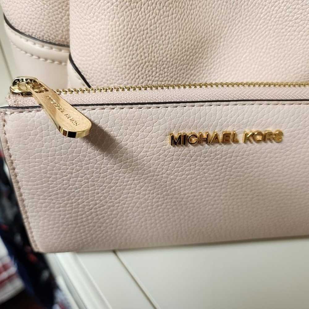 NWOT Michael Kors Nicole in Ballet Pink/Gold with… - image 9