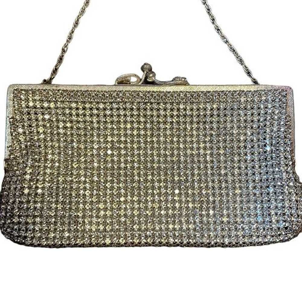 1940 made in  West Germany, rhinestone evening bag - image 1