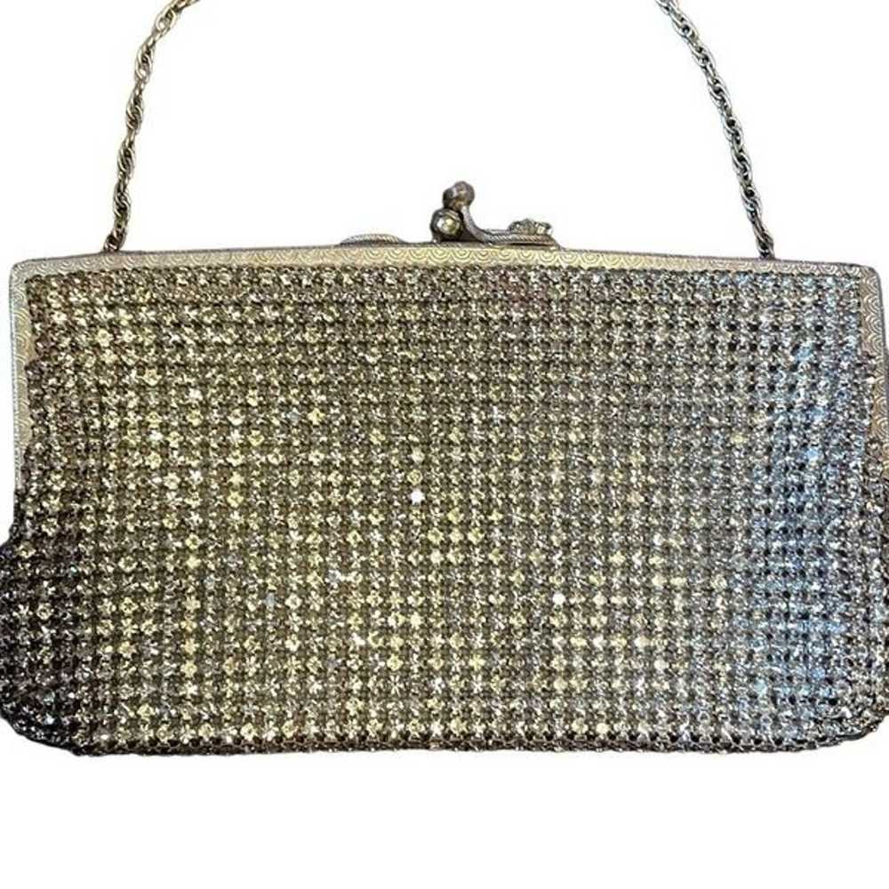 1940 made in  West Germany, rhinestone evening bag - image 2