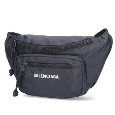 Balenciaga belt bag expandable unisex black nylon 