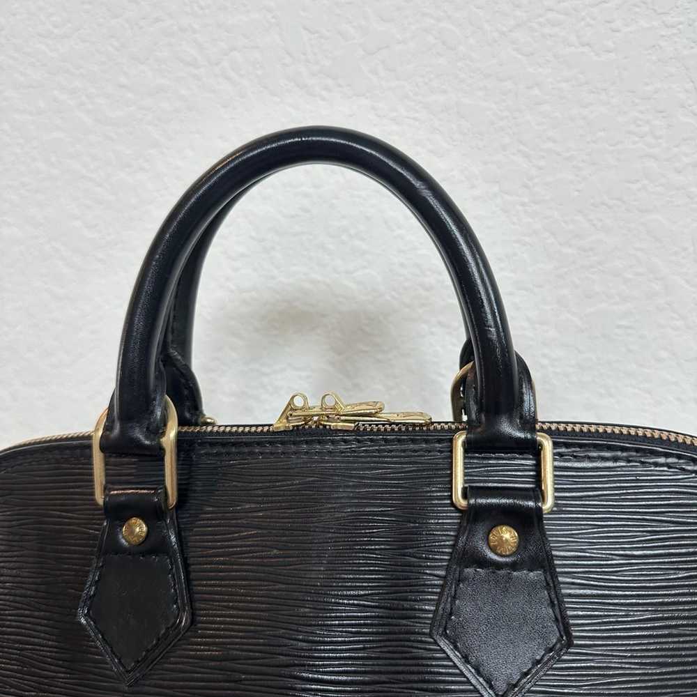 Louis Vuitton Alma PM Epi Black Handbag - image 12