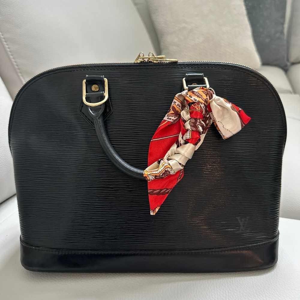 Louis Vuitton Alma PM Epi Black Handbag - image 2