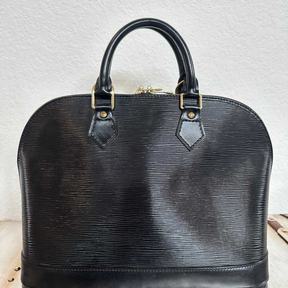Louis Vuitton Alma PM Epi Black Handbag - image 4