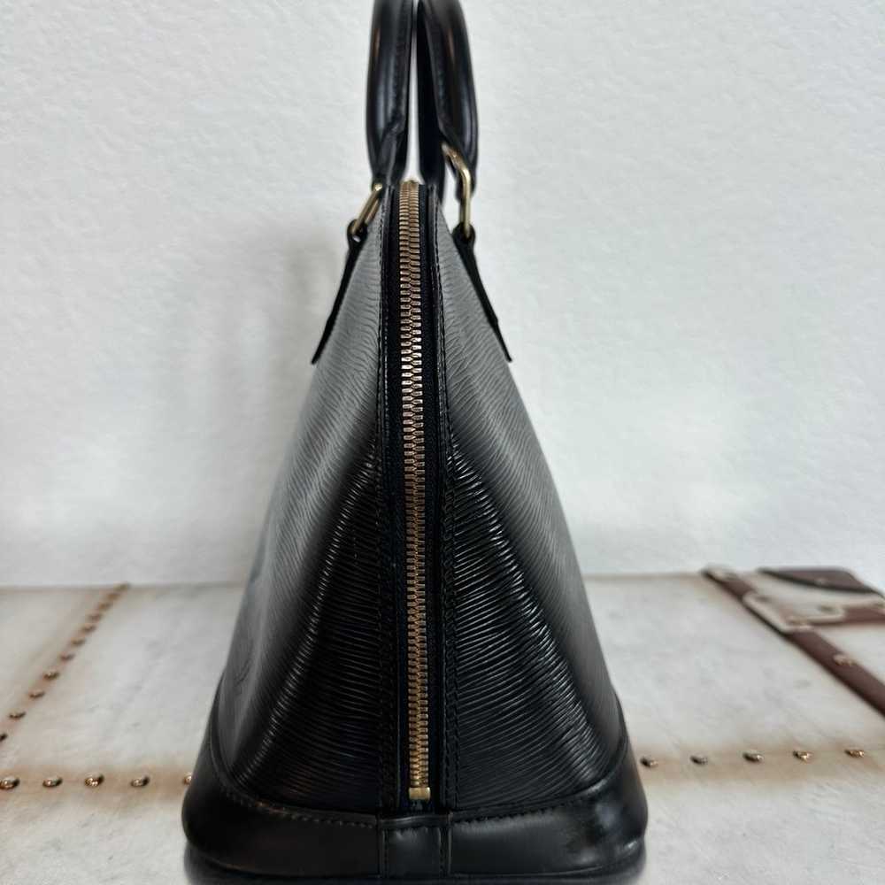Louis Vuitton Alma PM Epi Black Handbag - image 7