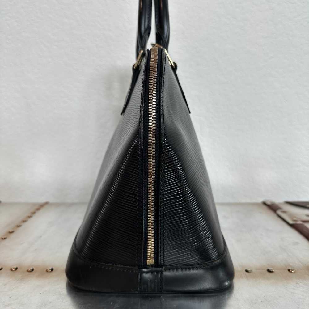 Louis Vuitton Alma PM Epi Black Handbag - image 8