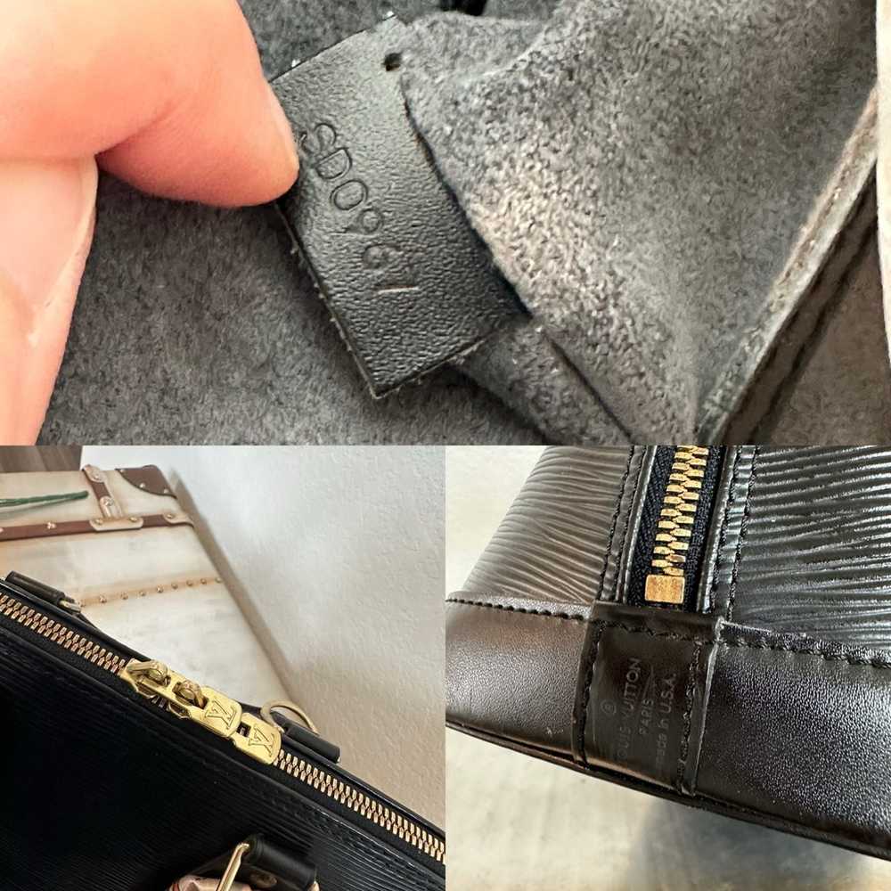 Louis Vuitton Alma PM Epi Black Handbag - image 9