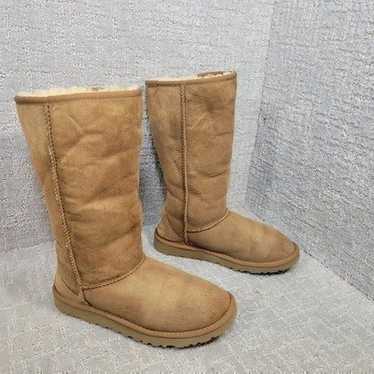 Ugg 5229 Classic Tall Women's Size 5 Brown Mid Cal