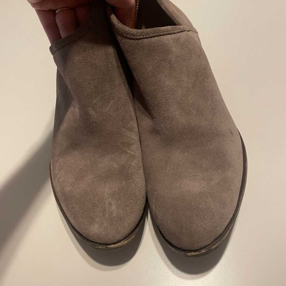 Lucky Brand Taupe Booties Size 8.5 - image 4