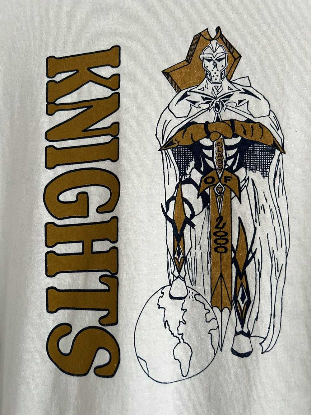 Hanes × Vintage Vtg 2000 Knights Highschool Hanes… - image 8