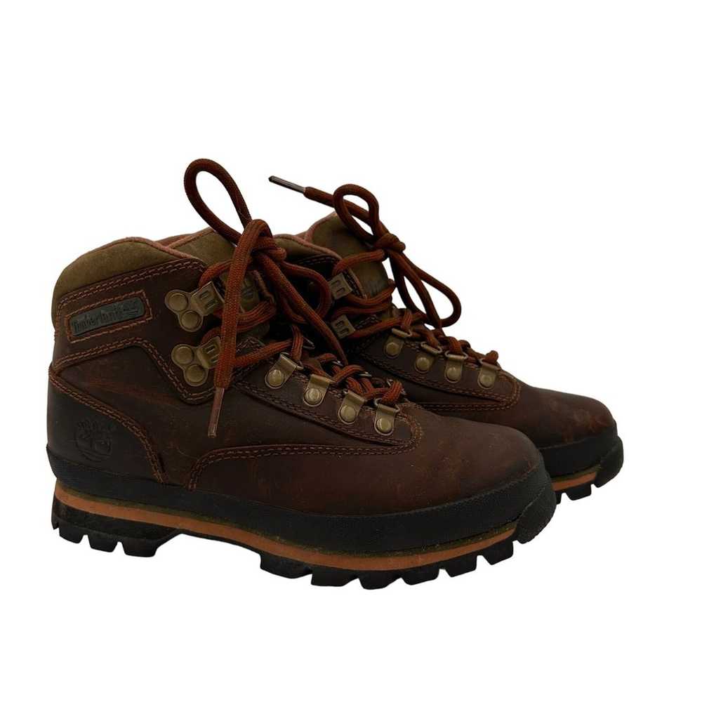 Timberland Women's Brown Leather Euro Hiking Hike… - image 1