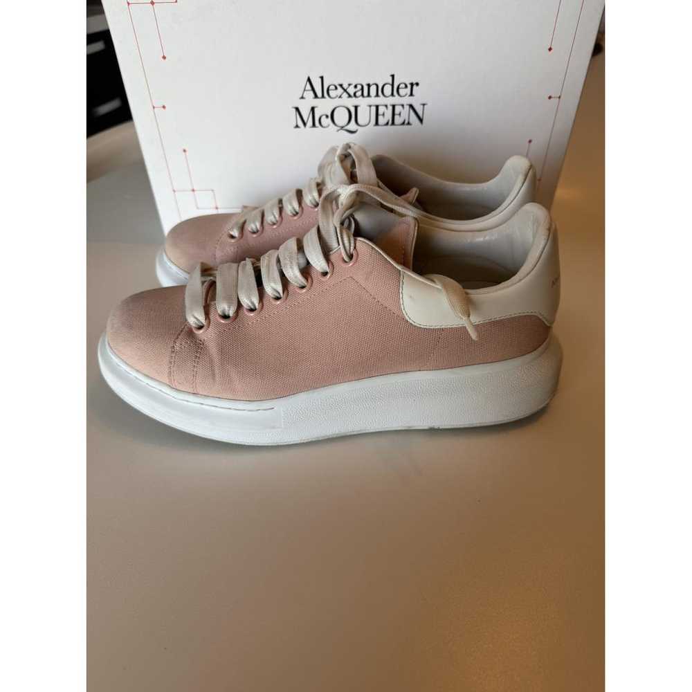 Alexander McQueen Oversize cloth trainers - image 2