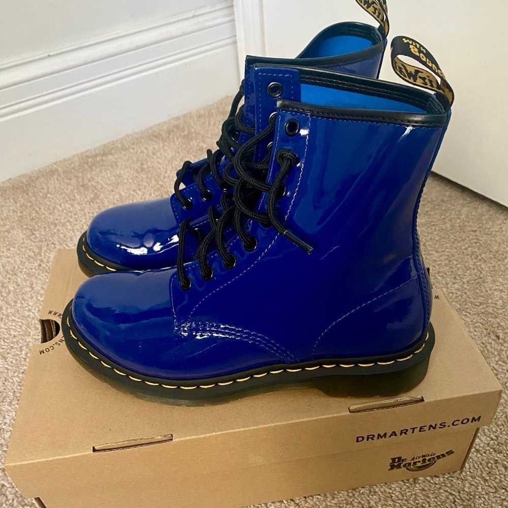 Dr. Martens 1460 Smooth Blue boots - image 1