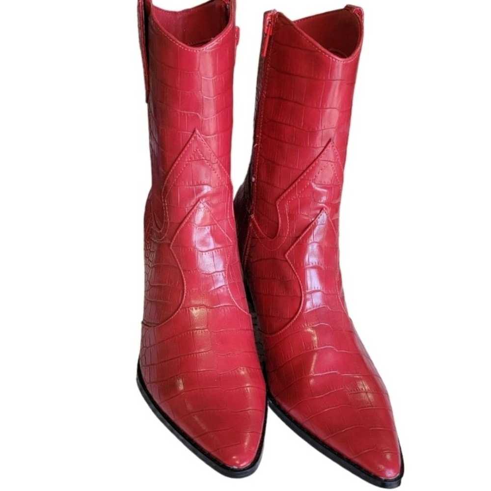 Coconuts by Matisse red Bambi pointed cowboy west… - image 3