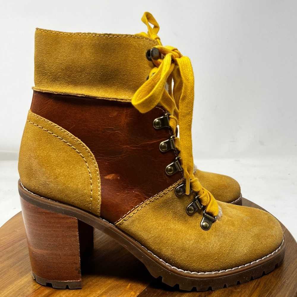 Frye & Co Boots Womens 8.5 Cognac Leather Rayner … - image 1