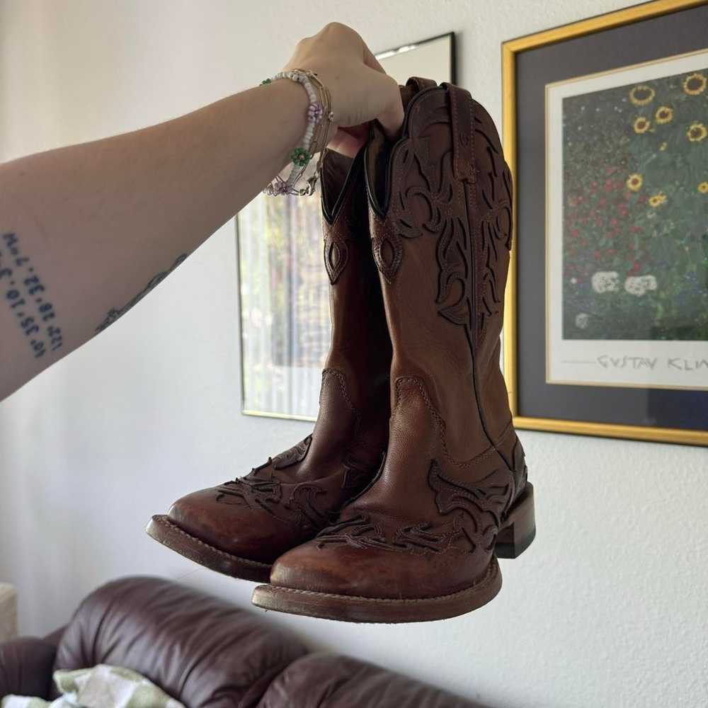 Ariat cowgirl boots - image 2