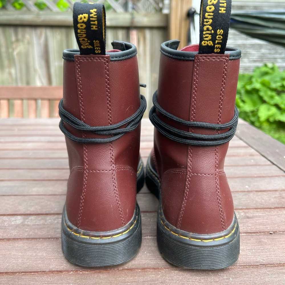 Dr. Martens Cherry Red Boots US 7 - image 5