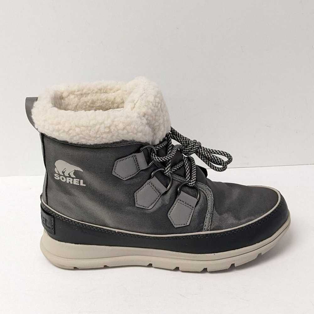 Sorel Explorer Carnival Winter Boot, Grey, Women'… - image 3