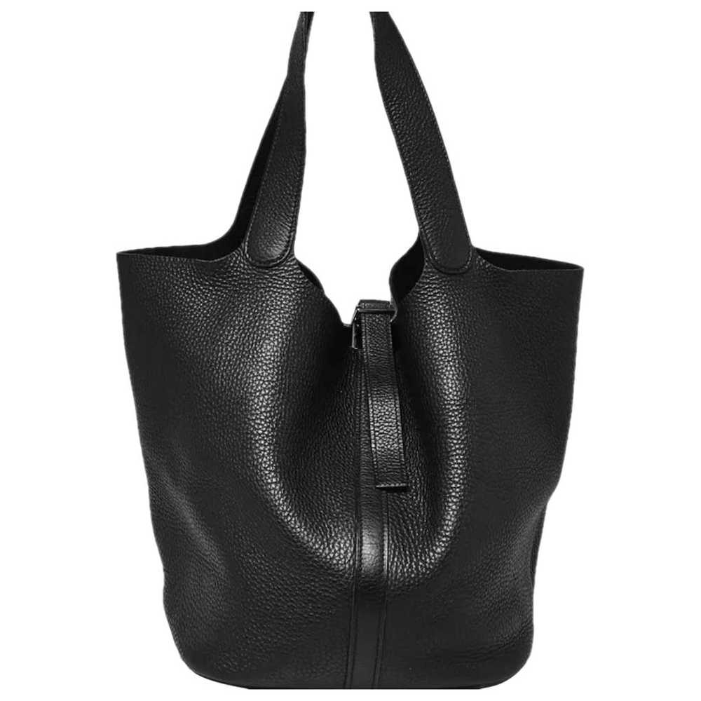 Hermès Picotin leather handbag - image 1