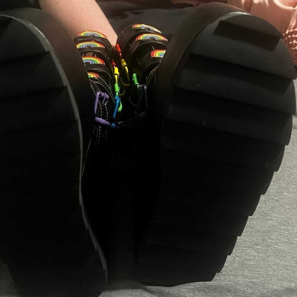 YRU rainbow boots - image 5