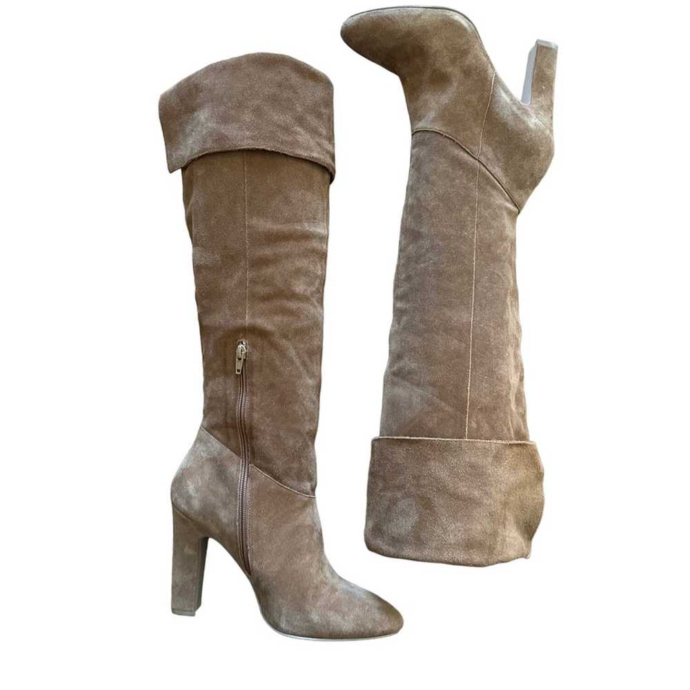 Aldo “rixon suede over the knee boot size 10 - image 8