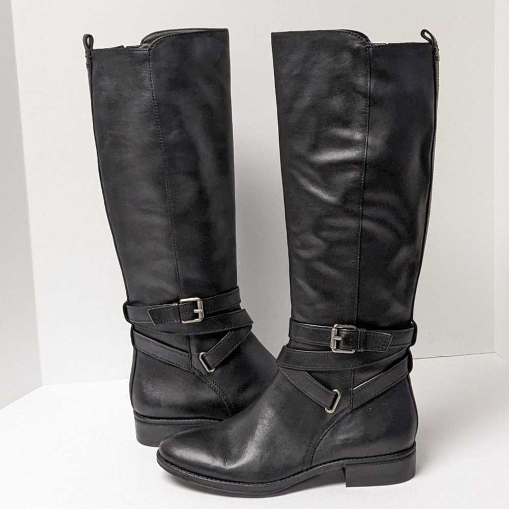 Sam Edelman Pansy Knee High Boots, Black Leather,… - image 2