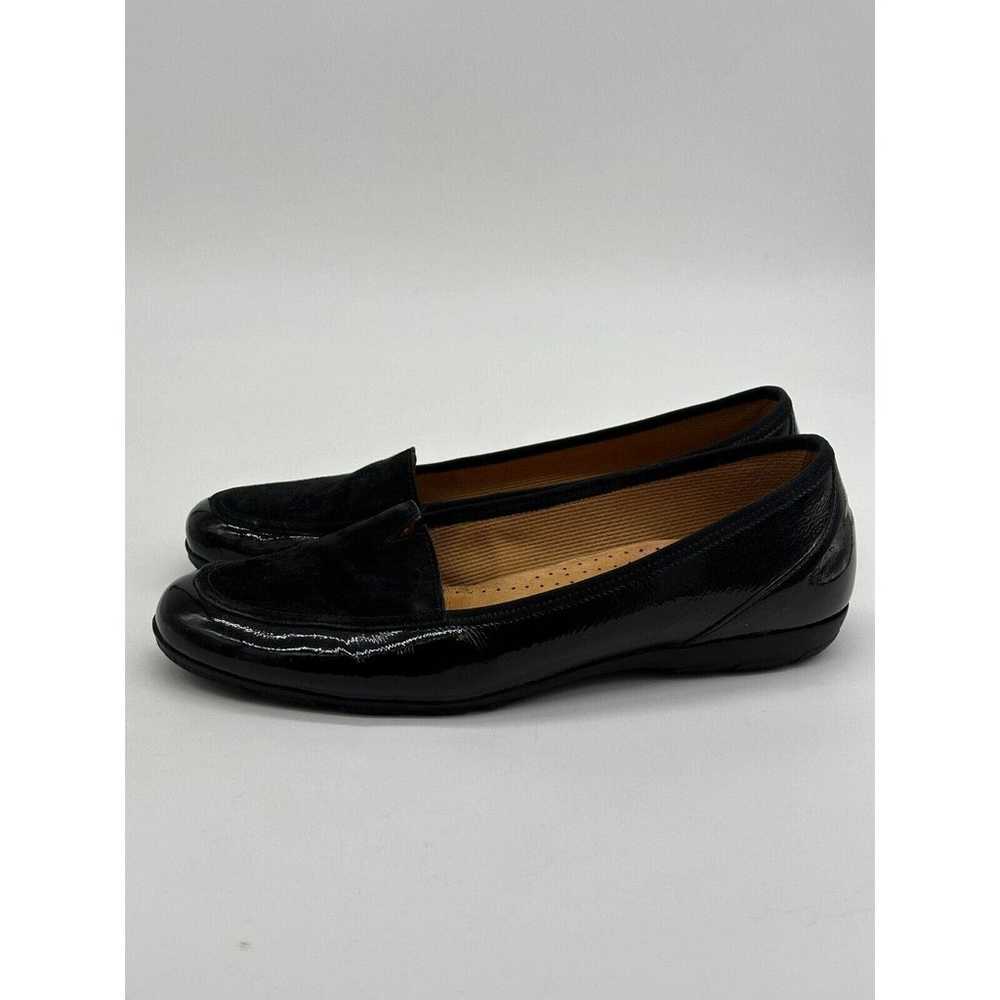 Gabor Shoes Womens 7 Hovercraft Black Leather Bal… - image 1