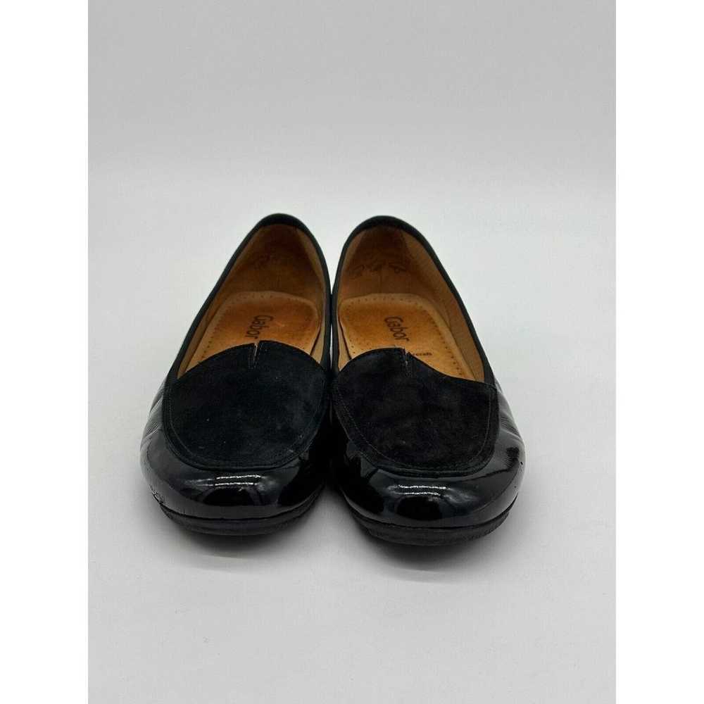 Gabor Shoes Womens 7 Hovercraft Black Leather Bal… - image 2