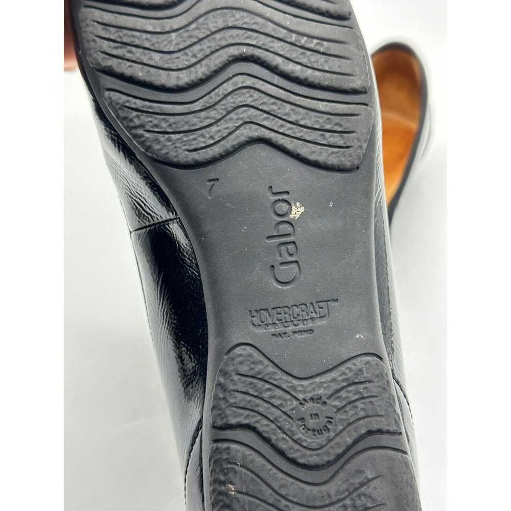 Gabor Shoes Womens 7 Hovercraft Black Leather Bal… - image 8