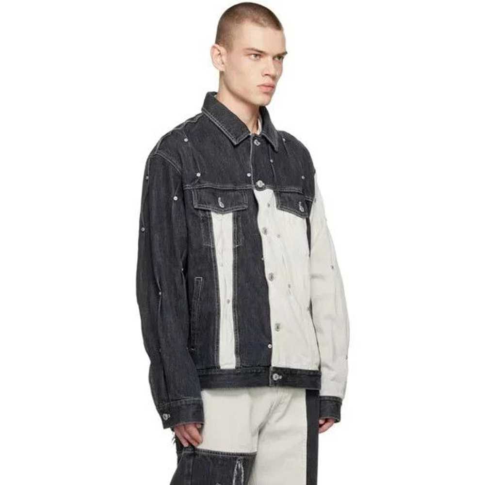 Kusikohc KUSIKOHC Exclusive Gray Denim Jacket XL … - image 9