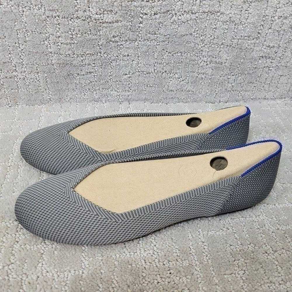 Rothy’s The Flat Women's Size 9 Charcoal Gray Rou… - image 10
