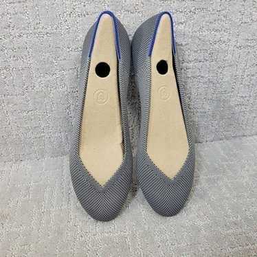 Rothy’s The Flat Women's Size 9 Charcoal Gray Rou… - image 1