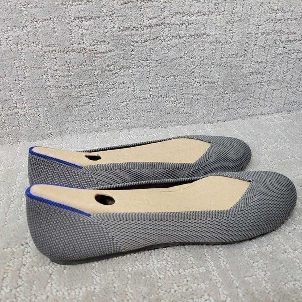 Rothy’s The Flat Women's Size 9 Charcoal Gray Rou… - image 3