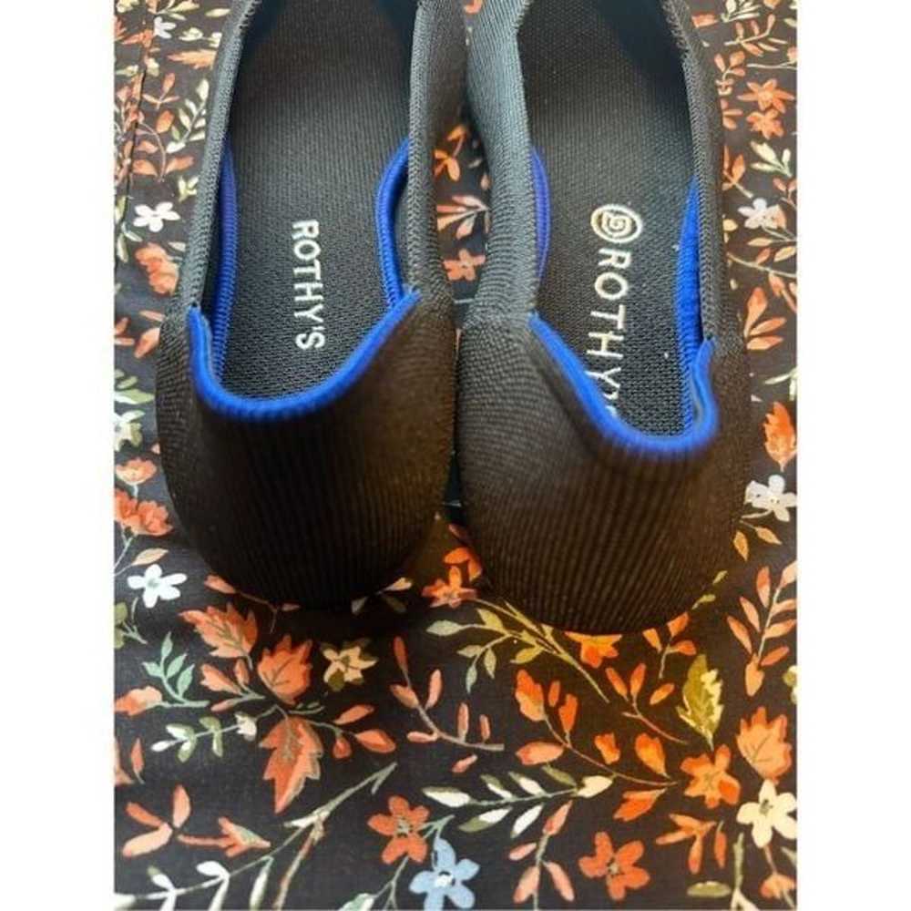 Rothys size 11 black the point flats shoes  Comfy… - image 3