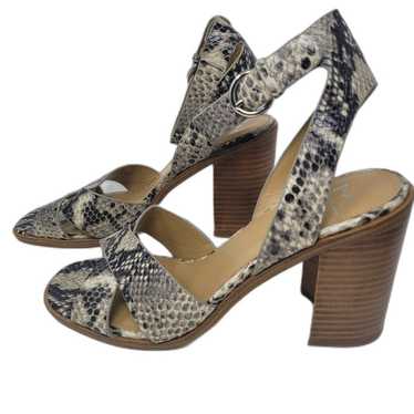 NWOT Marc Fisher Orla Ltd Heeled Sandal in Snake s