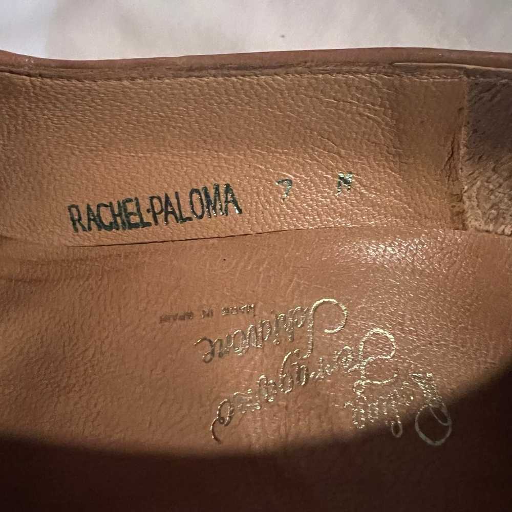 ROLINA FERRAGAMO SCHIAVONE “RACHEL PALOMA” TAN LE… - image 11