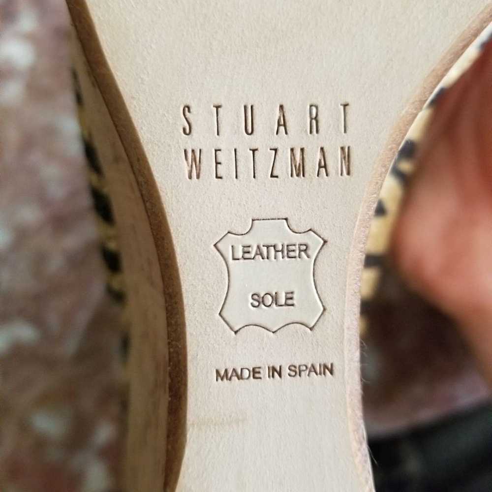 STUART WEITZMAN Women's High Wedge Shoes size 7,5 - image 5