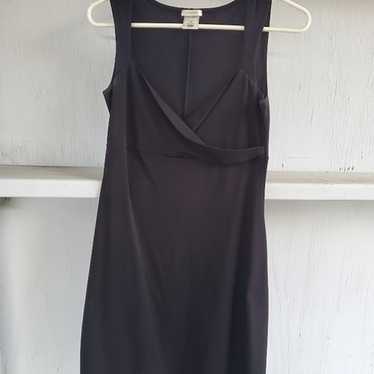 Vintage Y2K Black Old Navy Stretch slip dress, wi… - image 1