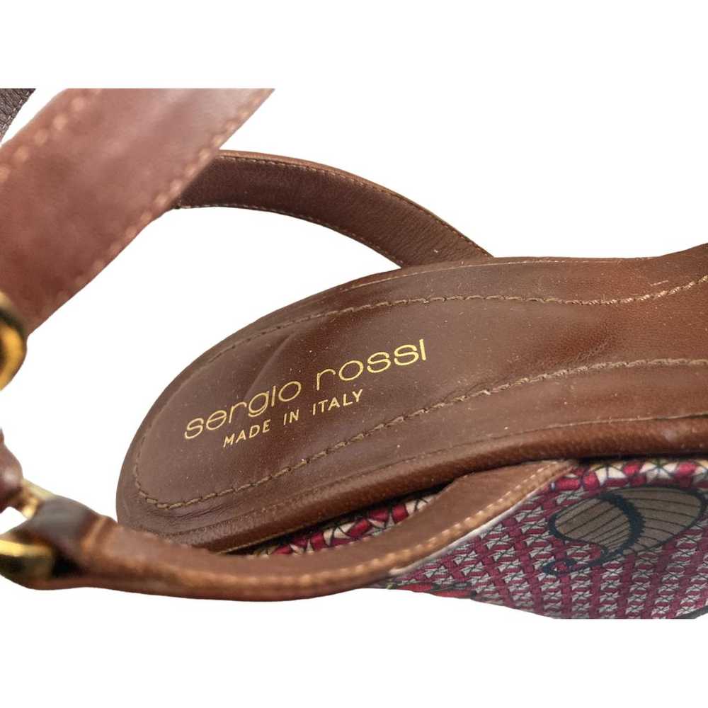 Sergio Rossi Cloth sandal - image 3